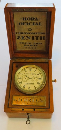 Raro cronometro zenith schiffs - cronometro,